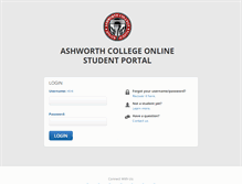 Tablet Screenshot of masters.ashworthcollege.edu